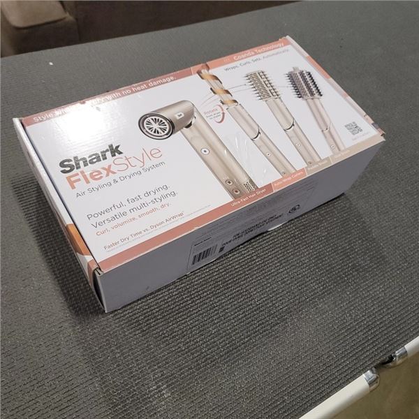 SHARK FLEXSTYLE MULTI-STYLER HAIR STRAIGHTENER - TESTED WORKING, RETAIL $349