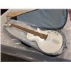 Image 1 : ENYA NOVA GO SONIC WHITE ELECTRIC GUITAR IN CASE RETAIL $589 - SHIPPING DAMAGE
