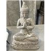 Image 2 : CEMENT STATUE AND 2 SCROLLS