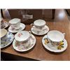 Image 2 : LOT OF ENGLISH TEACUPS AND SAUCERS, ROYAL ALBERT, LORD NELSON ETC