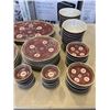 Image 2 : EASTERN RED BONE CHINA SET