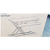 Image 2 : BLACK COMPACT DESK RISER