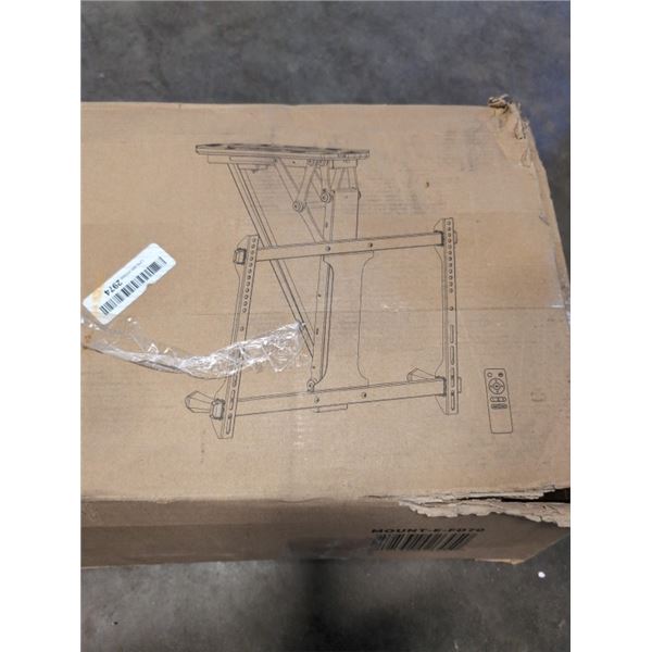 VIVO BLACK ELECTRIC FLIP DOWN CEILING TV MOUNT