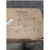Image 1 : VIVO BLACK ELECTRIC FLIP DOWN CEILING TV MOUNT