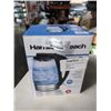 Image 2 : HAMILTON BEACH 1.7L GLASS ELECTRIC KETTLE - TESTED WORKING