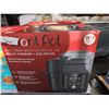Image 2 : INSTANT POT DUO CRISP WITH ULTIMATE LID MULTI COOKER AND AIR FRYER 6.5QT - TESTED WORKING, RETAIL $3