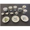 Image 1 : SELECTION OF MINIATURE JAM POTS, PLUS OTHERS, ROYAL GRAFTON, ROYAL WORCHESTER, AYNSLEY AND MORE