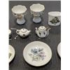 Image 3 : SELECTION OF MINIATURE JAM POTS, PLUS OTHERS, ROYAL GRAFTON, ROYAL WORCHESTER, AYNSLEY AND MORE