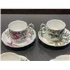 Image 3 : 7 WILD FLOWER OF THE MONTH CUPS AND SAUCERS
