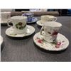 Image 2 : 7 CUPS AND SAUCERS ROYAL CROWN DERBY, ROYAL WORCHESTER, PARAGON,HAMMERSLEY ETC