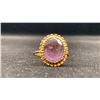 Image 1 : 18K LADIES RING SET WITH AMETHYST (6.1G)
