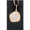 Image 2 : 14K CHAIN (24") WITH 14K PENDANT (14.9G)