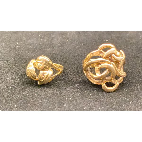 14K LADIES RING, 10K LADIES RING