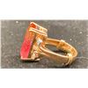 Image 2 : 14K LADIES RING SET WITH TOURMALINE (10CT) AND DIAMONDS (11.7G)