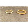 Image 1 : TWO 14K WEDDING RINGS (4.5G)