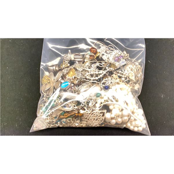 MISC JEWELRY (0.5G GOLD AND 1322.6G SILVER CONTENT)