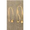 Image 1 : 14K CHAIN (16") WITH 10K PENDANT SET WITH SAPPHIRES, 14K BRACELET WITH 10K CHARM SET WITH SAPPHIRES