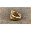 Image 2 : SILVER MENS SIGNET RING (10.6G)