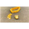 Image 2 : MISC JEWELRY; 56G GOLD CONTENT, 20 GRAM SILVER AND ASSORTED COSTUME JEWELRY