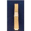 Image 1 : GOLD PLATED BULOVA WATCH (REQUIRES SERVICE) DAMAGED CRYSTAL