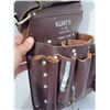 Image 2 : Kuny Electrician Leather Tool Pouch EL-807