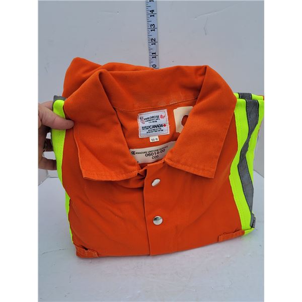 Hi Viz oragne Work Coveralls
