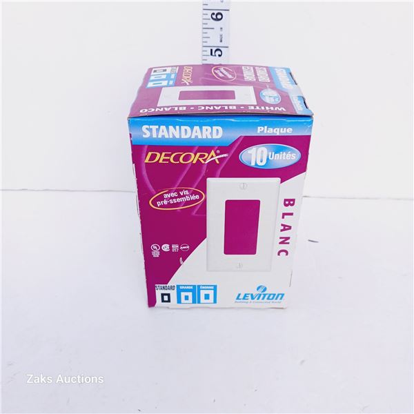 New Leviton Decora Single-switch Wall Plate