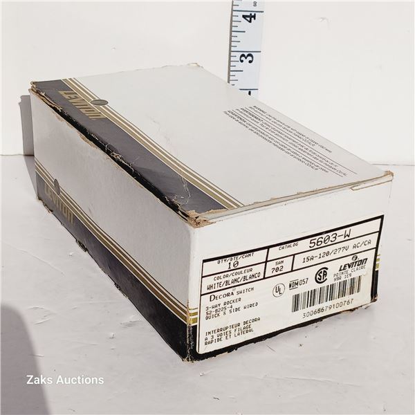 Leviton Decora Switches 15a-120/277v Ac/ca