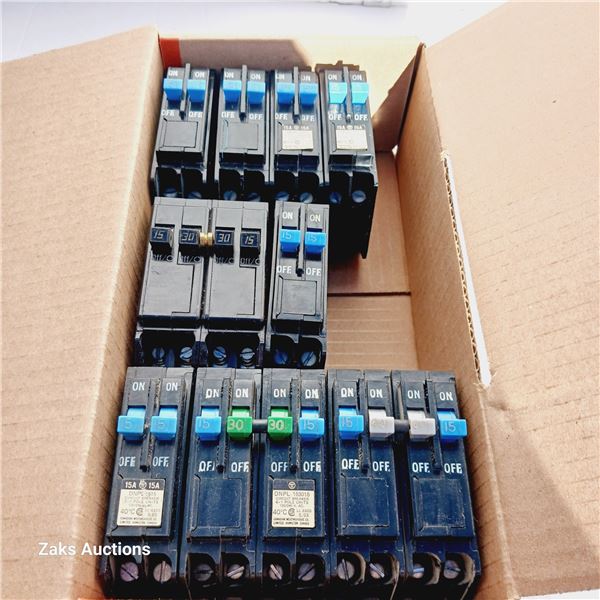 Lot Of Bryant Amp Circuit Breakers