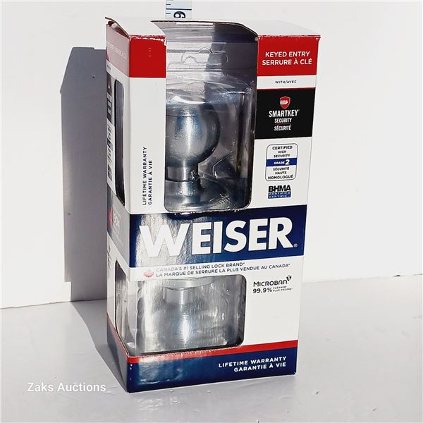 Weiser Keyed Passage Knob I Hall 