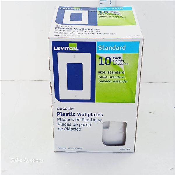 New Leviton Decora Single-switch Wall Plate