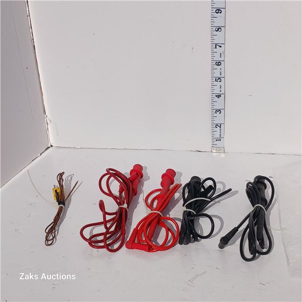 Replacement Test Leads Straight Inputs