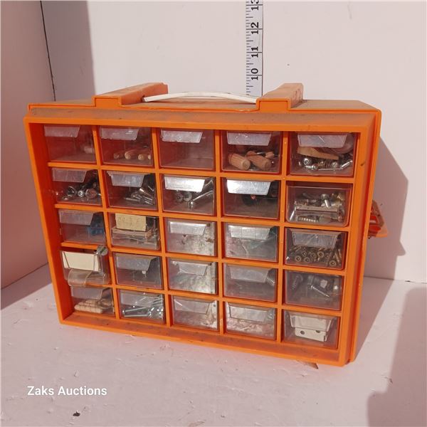 Plastic Storage Drawers With Screws & Washers