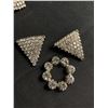 Image 2 : Lot of 6 Rhinestone Shoe Clips/Scarf Loops