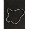 Image 2 : Gorgeous Vintage Very Fine Rhinestone Necklace and Bracelet.