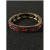 Image 1 : Interesting Heavy Copper& Red Stone Bracelet
