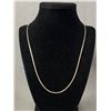 Image 1 : Superb Quality Sterling Silver Bone Necklace 20" L