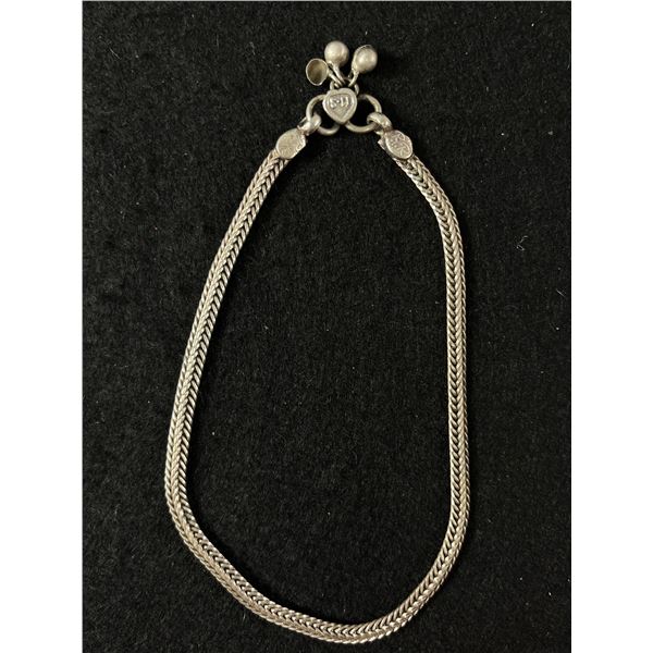 Nice Persian Silver Ankle Bracelet (Good Quality)