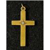 Image 1 : An Edwardian Gold Filled Cross with Seed Pearls.1.5" L