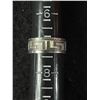 Image 1 : Vintage 925 Sterling Silver Greek Key Band Ring - Size 7.5 - 6.3 Grams - Tested