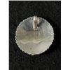 Image 2 : Stunning Sterling Silver 925 1.5" Across Coral & Lapis Pendant - 19.3 Grams - Marked 925 - Tested
