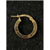Image 2 : Pair of 14k Gold Italian Earrings 1gr
