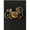 Image 4 : 2 Large Bond Boyd 1950's Sterling Silver Flower Brooches