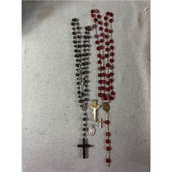 Miscellaneous Vintage Rosary& Icon