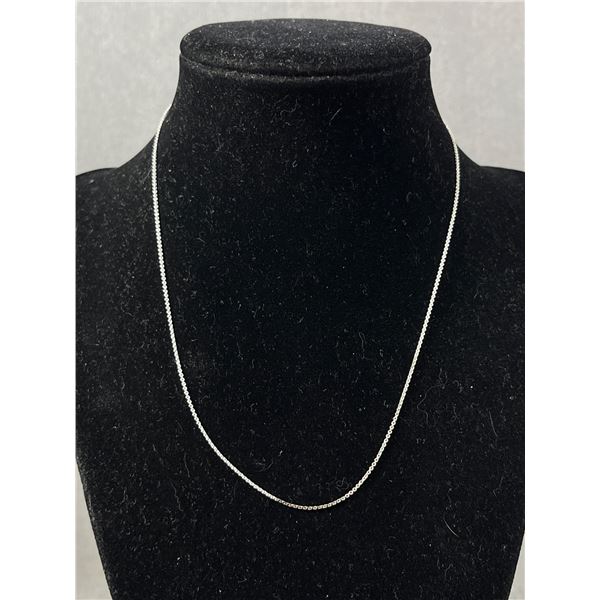 925 Sterling Silver Chain Necklace Marked Stella & Dot 925