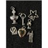 Image 3 : Huge Collection of Silver Charms Some Vintage Some Sterling Silver