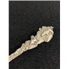 Image 2 : Vintage St. Macheet Alaska Sterling Silver Souvenir Spoon Nicely Engraved Dog Sled, Polar Bear 20.66