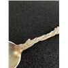 Image 3 : Vintage St. Macheet Alaska Sterling Silver Souvenir Spoon Nicely Engraved Dog Sled, Polar Bear 20.66