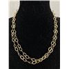 Image 1 : Extra Length Sterling Silver ( Tested) Links Necklace