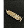 Image 2 : Solid Sterling Silver ( Tested) Egyptian Cartouche Pendant 8.8gr